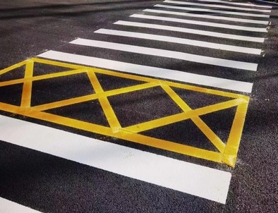睢县睢县园区交通标线施工